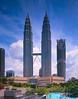 Michael O'Callahan > Exterior view of Petronas Twin Towers, Kuala Lumpur, Malaysia